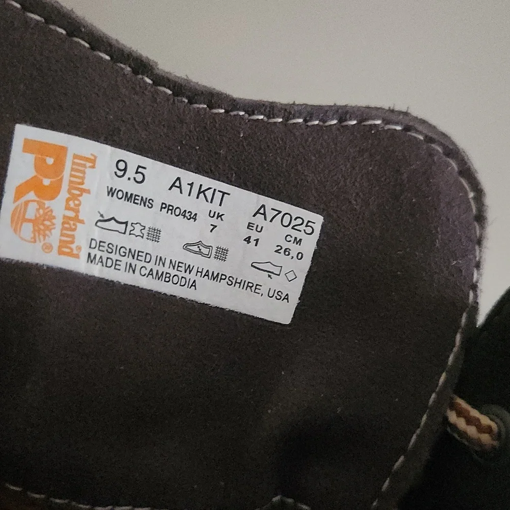 NEW Timberland PRO Womens Or Mens Brown Work Boots - Picture 5 of 5